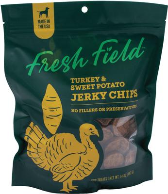 Turkey & Sweet Potato Non-GMO Jerky Dog Treats, 5-oz bag