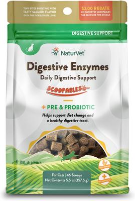 Scoopables Digestive Enzymes Cat Supplement, 5.5-oz bag