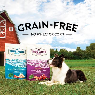 Grain-Free Beef & Vegetable Dry Dog Food, 30-lb bag