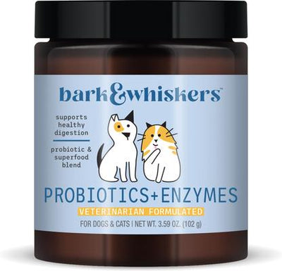 Probiotics + Enzymes for Pets Supplement, 3.17-oz jar