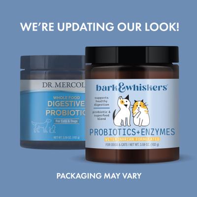 Probiotics + Enzymes for Pets Supplement, 3.17-oz jar