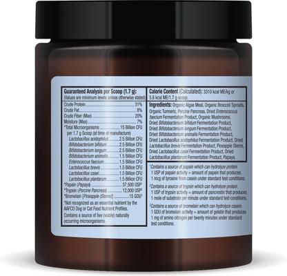 Probiotics + Enzymes for Pets Supplement, 3.17-oz jar