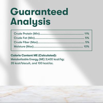 Beef & Bone Broth Biscuits Crunchy Dog Treats, 16-oz bag