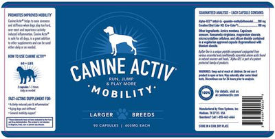 Mobility Large Dog Supplement, 90 count