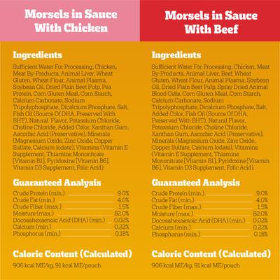 Puppy Variety Pack Wet Dog Food, 3.5-oz pouch, pack of 18