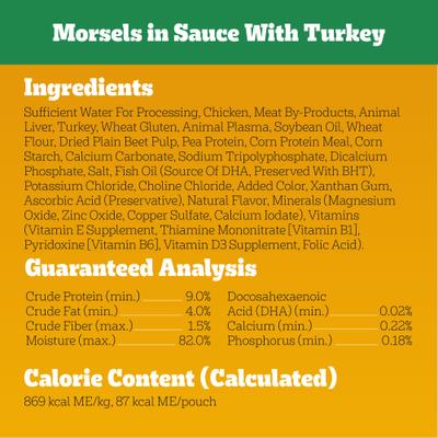 Puppy Variety Pack Wet Dog Food, 3.5-oz pouch, pack of 18