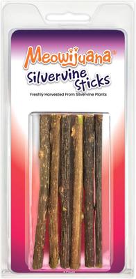King Sized Silvervine Cat Sticks, 6 count