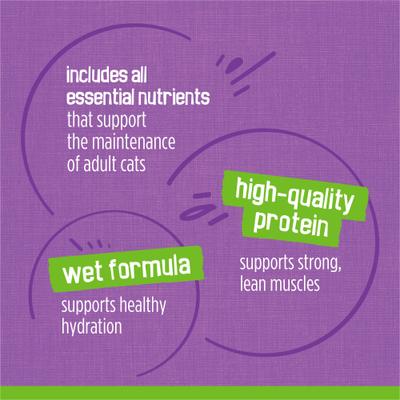 Poultry Pate Favorites Variety Pack Wet Cat Food, 5.5-oz can, case of 32