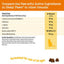 Urinary Trac Bites Antioxidant, Suplemento para Vías Urinarias, con Arándano, sabor Tocino, Gato. 60 chews