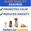 Calming Melatonin Stress Anxiety Relief & Sleep Aid Chew Supplement for Dogs, 120 count