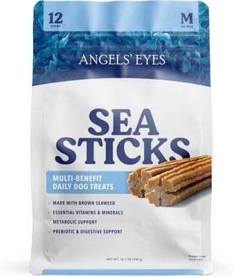 Sea Sticks Multi Benefit Daily Adult Crunchy Dog Treats, Medium, 12 count
