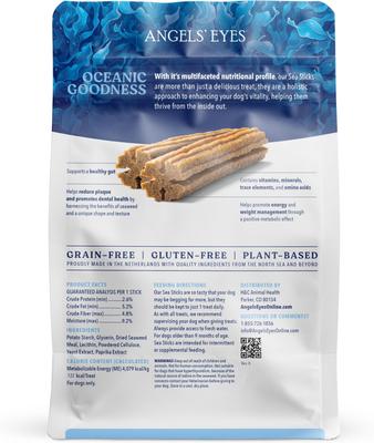 Golosinas crujientes diarias Sea Sticks Multi Benefit para perros adultos, tamaño mediano, 12 unidades