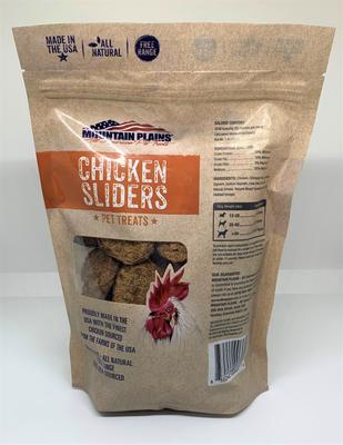Chicken Sliders Grain-Free Free Range Dog Treats, 1-lb bag