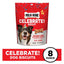 CELEBRATE Birthday Cake Artificially Flavored Biscuits Small Crunchy Dog Treats, 8-oz bag