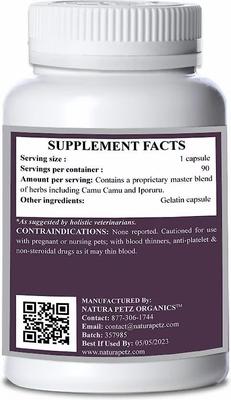 Coll Again Collagen Peptide Dog Supplement, 90 count