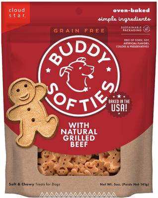 Softies with Peanut Butter Soft & Chewy Dog Treats, 5-oz bag
