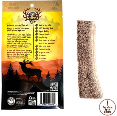 Split Antler Grain-Free Dog Treat, 1 count, Small