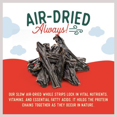 Beef Liver Strips Dog Jerky Treats, 10-oz bag