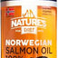 Norwegian Salmon Oil Natural Omega-3 Liquid Skin & Coat Supplement for Dogs & Cats, 32-fl oz bottle