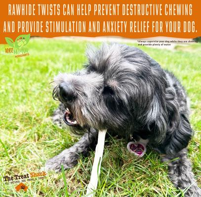 5-in Twists Rawhide Dog Treats, 12 count