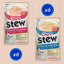 Premio para lamer para gatos Churu Stew Chicken, variedad de 1.4 oz, 12 unidades