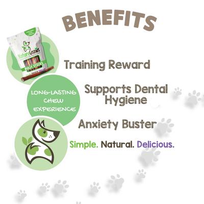 11 to 12-in Beef Bully Sticks Dog Chew Treats, 8-oz bag