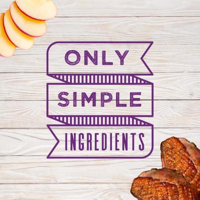 Wag More Bark Less Duck & Apple Recipe Grain-Free Jerky Dog Treats, 10-oz bag