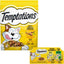 Bundle: Temptations Bites in Gravy Flavor Variety Wet Food + Chicken Dry Cat Food