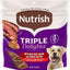 Triple Delights Premium Real Beef, Bacon, & Peanut Butter Dog Treats, 11-oz pouch (Rachael Ray)