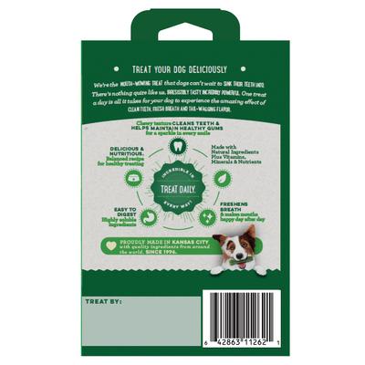 Original Natural Chicken Petite Holiday Dental Dog Treats, 10 count
