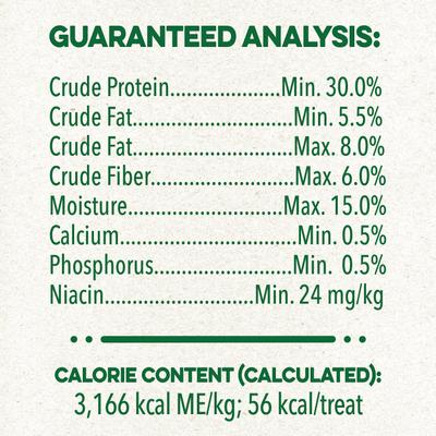 Original Natural Chicken Petite Holiday Dental Dog Treats, 10 count