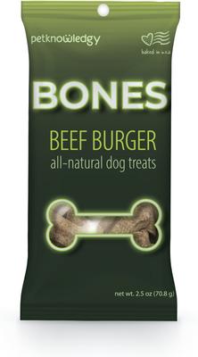Snack Pack Beef Dog Treat, 2.5-oz bag, case of 8