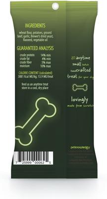 Snack Pack Beef Dog Treat, 2.5-oz bag, case of 8