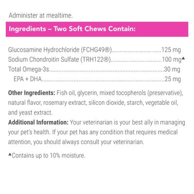 Cosequin with Glucosamine, Chondroitin & Omega-3s Soft Chew Joint Supplement for Cats, 120 count