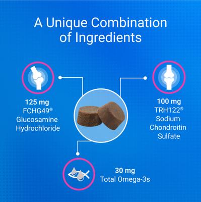 Cosequin with Glucosamine, Chondroitin & Omega-3s Soft Chew Joint Supplement for Cats, 120 count