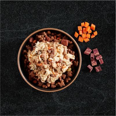 Wholesome Bowls Beef, Chicken, Potatoes & Carrots Recipe Small Breed Adult Wet Dog Food, 3-oz tray, case of 10