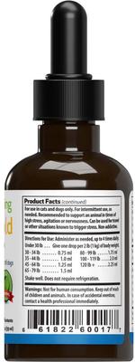 Stress Gold Bacon Flavored Liquid Calming Supplement for Dogs & Cats, 2-oz bottle