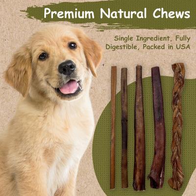 Standard 6-in Beef Bully Sticks Dog Treats, 35 count