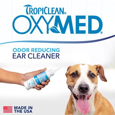 OxyMed Dog & Cat Ear Cleaner, 4-fl oz bottle