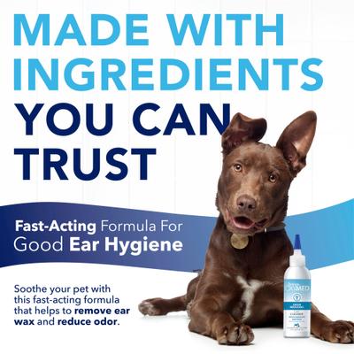 OxyMed Dog & Cat Ear Cleaner, 4-fl oz bottle