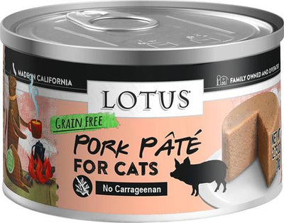 Pork Pate Grain-Free Canned Cat Food, 2.75-oz, case of 24