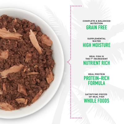 Grill Ahi Tuna Grain-Free Canned Cat Food, 2.8-oz can, case of 6