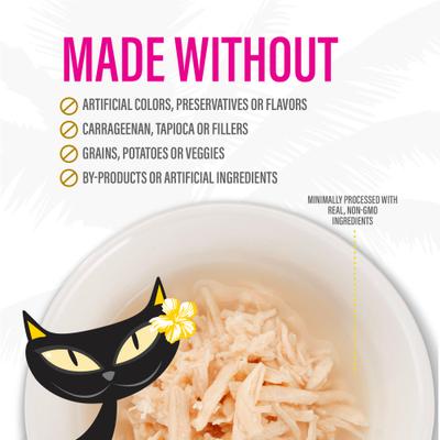 Born Carnivore Complements Chicken Recipe in Chicken Broth Grain-Free Wet Cat Food Topper, bolsa de 2.1 oz, caja de 12