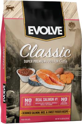 Classic Deboned Salmon, Rice & Sweet Potato Formula Dry Cat Food, 14-lb bag