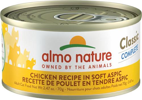 Classic Complete Grain-Free Chicken Recipe in Soft Aspic Cat Food, 2.47-oz, case of 12