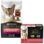 Bundle: Purina Pro Plan Adult Sensitive Skin & Stomach Lamb & Rice Formula Dry Food, 3.5-lb bag + Focus Sensitive Skin & Stomach Duck & Arctic Char Variety Pack Canned Cat Food