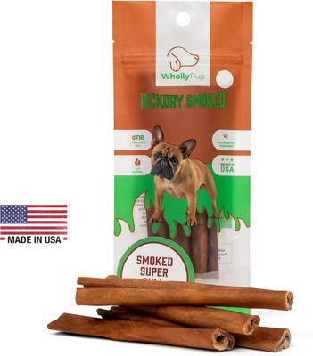 Smoked Super Bull Sticks 6-inch Dog Treats, 4 count