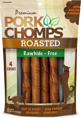 Real Chicken Wrapped Twists Dog Treats, Large, 4 count