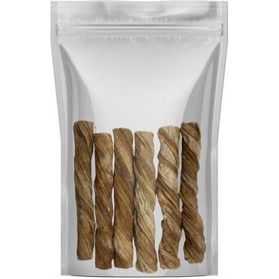 Masticables para perros con sabor a carne de res de 5 pulgadas, Tripe Twist, 12 unidades