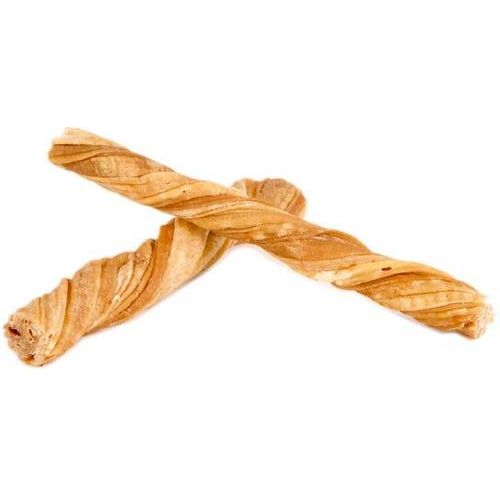 Masticables para perros con sabor a carne de res de 5 pulgadas, Tripe Twist, 12 unidades